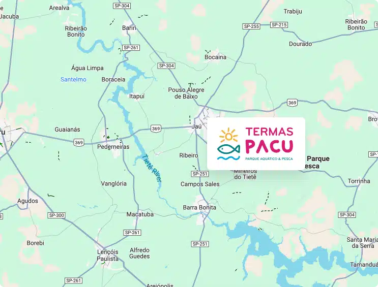 mapa termas pacu